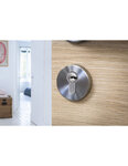 THIRARD - Cylindre de serrure à bouton débrayable Transit 1  30Bx40mm  5 clés  nickelé