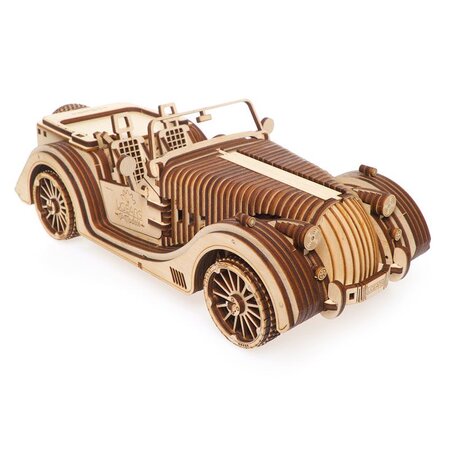 Maquette en bois Vintage Ugears Roadster VM-01 437 pièces