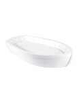 (lot  de 40 bateaux) plateau de fruits de mer 4-5 parts de forme bateau 55 x 32 x 13mm