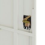 vidaXL Classeur gris clair 90x40x200 cm acier