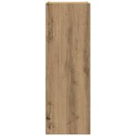 vidaXL Ensemble de meubles TV mural en 4 pièces en chêne  bois d'ingénierie