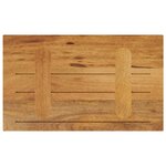 vidaXL Dessus de table 60x40x2 5 cm rectangulaire bois massif manguier