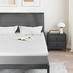 vidaXL Coussins de Matelas Blanc 140 x 190 cm