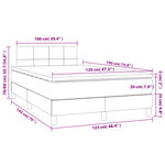 vidaXL Sommier à lattes de lit avec matelas rose 120x190 cm velours