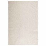 vidaXL Tapis ZIZUR crème 160x230 cm aspect de jute intérieur extérieur