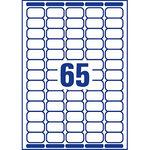 Mini étiquettes pour courrier - 38,1 x 21,2 mm - Laser - L7651