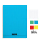 Lot de 10 Cahiers piqué 8000 POLYPRO assorties 24x32cm 96p Q.5x5 90g CLAIREFONTAINE