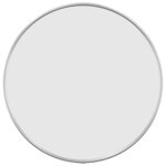 vidaXL Miroir mural Argenté Ø 40 cm Rond