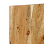 vidaXL Tête de lit 120 cm bois d'acacia massif