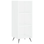 vidaXL Armoire à étagères blanc 34 5x32 5x90 cm bois d'ingénierie