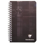 Carnet à Spirale 110 x 170 mm Quadrillé 5x5 180 pages 90g Couverture Vernie Aléatoire CLAIREFONTAINE