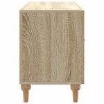 vidaXL Meuble TV Chêne Sonoma 99 x 34 5 x 50 cm Bois d'ingénierie