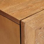 vidaXL Cabinet de salle de bain Marron Clair 38 x 33 x 58 cm