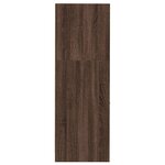 vidaXL Armoire apothicaire chêne marron 30x41x118 cm bois d'ingénierie
