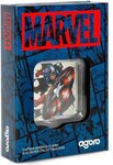 Pièce de monnaie en Argent 3 Dollars g 62.2 (2 oz) Millésime 2025 Smash CAPTAIN AMERICA