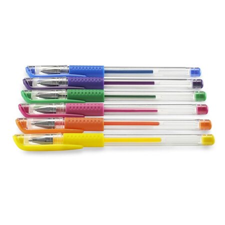 Ensemble de 6 stylos à encre gel 'Basic' HAMA