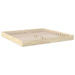 vidaXL Cadre de lit sans matelas chêne sonoma 180x200 cm