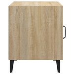 vidaXL Tables de chevet 2 Pièces Chêne Sonoma Bois d'ingénierie