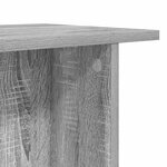 vidaXL Table basse 2 Pièces Sonoma gris 40 x 30 x 49 cm Bois d'ingénierie