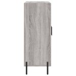 vidaXL Buffet sonoma gris 69 5x34x90 cm bois d'ingénierie