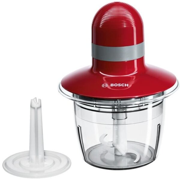 Bosch mmr08r2 mini hachoir - rouge/gris