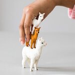Schleich 42544 - Wild Life Famille d'alpagas