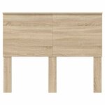 vidaXL Tête de lit Chêne Sonoma 120 cm Bois d'ingénierie