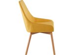 Lot de 2 chaises "tamiko" - jaune