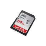 SANDISK 00139768 Carte mémoire SDXC "Ultra"- 64GB- Cl.10- 80MB/s