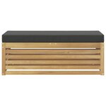 vidaXL Ensemble de canapés d'extérieur Blanc et anthracite