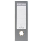 Classeur à levier en carton gris A4 à l'italienne dos 70mm x 10 EXACOMPTA