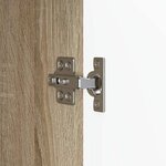 vidaXL Buffet Chêne Sonoma 66 x 34 5 x 92 cm Bois d'ingénierie