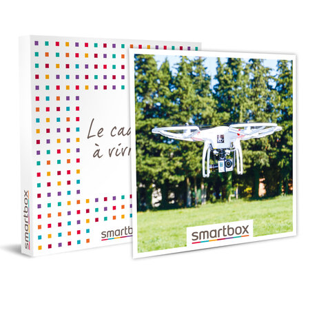 SMARTBOX - Coffret Cadeau - Journée de formation au télépilotage de drone de loisir à Olby