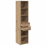 vidaXL Haut Armoire avec tiroir Chêne artisanal 40 x 42 5 x 185 cm