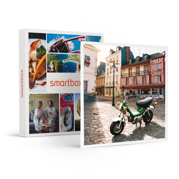 SMARTBOX - Coffret Cadeau Escapade rétro d'une journée sur la Côte Fleurie en scooter Yamaha Chappy -  Sport & Aventure