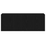 vidaXL Ensemble meuble TV 3 Pièces Chêne noir 130 5 x 30 x 140 cm