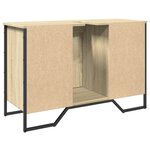 vidaXL Armoire lavabo de salle de bain chêne sonoma 91x35x60 cm