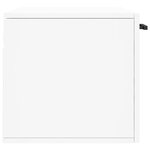 vidaXL Armoire murale blanc 80x36 5x35 cm bois d'ingénierie