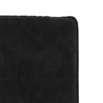 vidaXL Chaises à manger lot de 6 noir velours