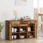 vidaXL Buffet Bois Ancien 100 x 30 x 59 5 cm Bois d'ingénierie