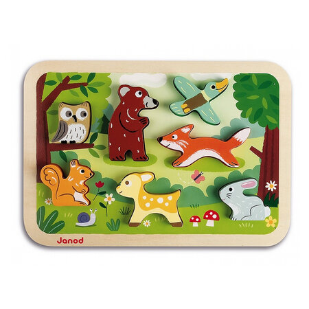 Chunky puzzle foret J07023