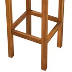 vidaXL Tabourets de bar lot de 2 bois d'acacia massif