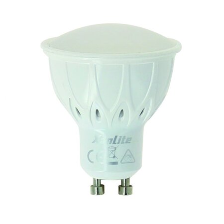 Ampoule led spot  culot gu10  5w cons. (50w eq.)  intensité lumineuse automatique