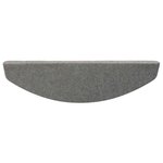 vidaXL Tapis d'escalier auto-adhésifs 15 Pièces Gris 80 x 28 x 3 5 cm