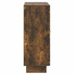 vidaXL Buffet Chêne fumé 66 x 34 5 x 90 cm Bois d'ingénierie