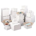 Caisse carton blanche simple cannelure raja 16x12x11 cm (lot de 25)