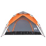 vidaXL Tente de camping à dôme 5 personnes libération rapide