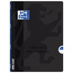 Cahier TP OPENFLEX A4 40 p Seyès 90g + 40 p unies 120g coloris aléatoire OXFORD