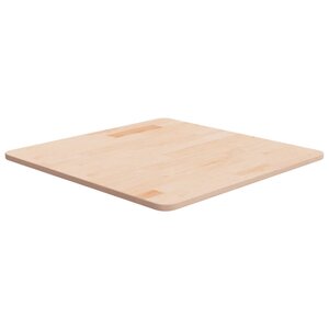 vidaXL Dessus de table carré 60x60x1 5 cm Bois chêne massif non traité