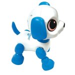 Power Puppy Mini - Chien robot avec effets lumineux et sonores, contrôle par claquement de main, répétition